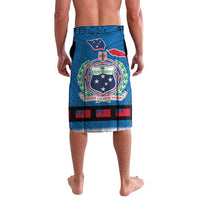 Samoa Merry Christmas Lavalava Santa Suit Style With Tatau Tattoo Pattern LT03 - Polynesian Pride
