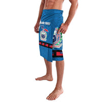 Samoa Merry Christmas Lavalava Santa Suit Style With Tatau Tattoo Pattern LT03 - Polynesian Pride