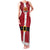 Papua New Guinea Merry Christmas Family Matching Tank Maxi Dress and Hawaiian Shirt Santa Suit Style With Melanesian Pattern