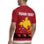 Papua New Guinea Merry Christmas Rugby Jersey Santa Suit Style With Melanesian Pattern