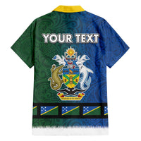 Solomon Islands Merry Christmas Hawaiian Shirt Santa Suit Style With Melanesian Pattern LT03 - Polynesian Pride