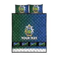 Solomon Islands Merry Christmas Quilt Bed Set Santa Suit Style With Melanesian Pattern LT03 - Polynesian Pride
