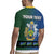 Solomon Islands Merry Christmas Rugby Jersey Santa Suit Style With Melanesian Pattern