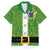 Cook Islands Merry Christmas Family Matching Mermaid Dress and Hawaiian Shirt Santa Suit Style With Polynesian Pattern