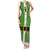 Cook Islands Merry Christmas Family Matching Tank Maxi Dress and Hawaiian Shirt Santa Suit Style With Polynesian Pattern