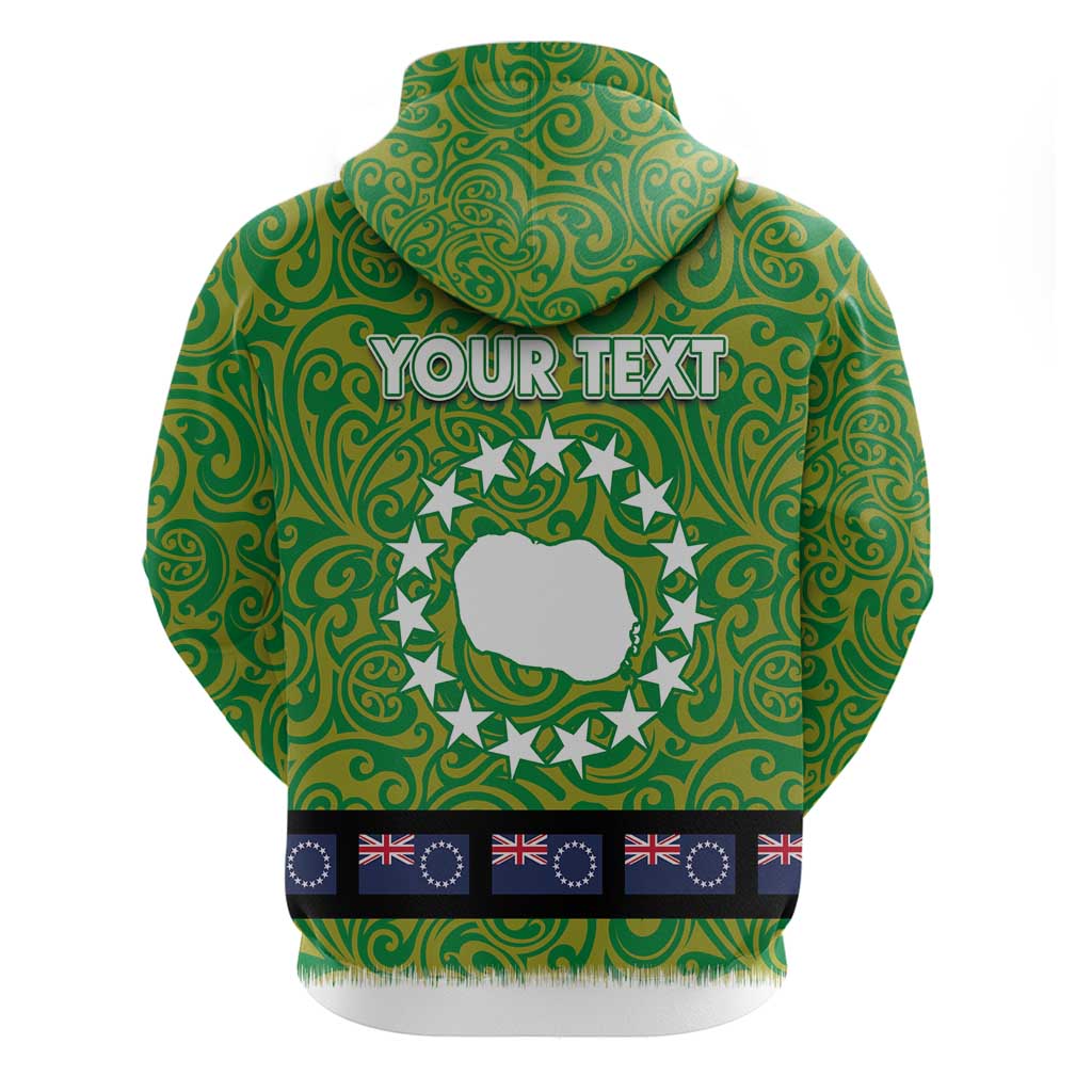 Cook Islands Merry Christmas Hoodie Santa Suit Style With Polynesian Pattern LT03 - Polynesian Pride