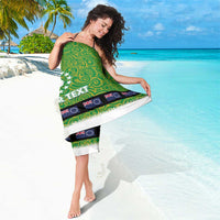 Cook Islands Merry Christmas Sarong Santa Suit Style With Polynesian Pattern LT03 - Polynesian Pride