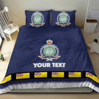 Niue Merry Christmas Bedding Set Santa Suit Style With Hiapo Pattern LT03 - Polynesian Pride