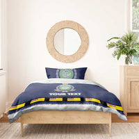Niue Merry Christmas Bedding Set Santa Suit Style With Hiapo Pattern LT03 - Polynesian Pride