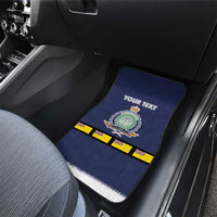 Niue Merry Christmas Car Mats Santa Suit Style With Hiapo Pattern LT03 - Polynesian Pride