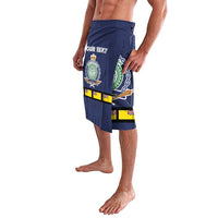 Niue Merry Christmas Lavalava Santa Suit Style With Hiapo Pattern LT03 - Polynesian Pride