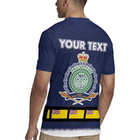 Niue Merry Christmas Rugby Jersey Santa Suit Style With Hiapo Pattern LT03 - Polynesian Pride
