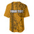 Nanakuli High and Intermediate School Baseball Jersey Tribal Kakau Pattern LT03 - Polynesian Pride