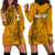 Nanakuli High and Intermediate School Hoodie Dress Tribal Kakau Pattern LT03 - Polynesian Pride