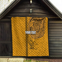 Nanakuli High and Intermediate School Quilt Tribal Kakau Pattern LT03 - Polynesian Pride