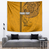 Nanakuli High and Intermediate School Tapestry Tribal Kakau Pattern LT03 - Polynesian Pride