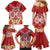 Polynesian Valentine Day Family Matching Mermaid Dress and Hawaiian Shirt Love Couple Turtle Maori Hibiscus Red Style LT03 - Polynesian Pride