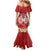 Polynesian Valentine Day Family Matching Mermaid Dress and Hawaiian Shirt Love Couple Turtle Maori Hibiscus Red Style LT03 - Polynesian Pride