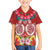 Polynesian Valentine Day Family Matching Off Shoulder Short Dress and Hawaiian Shirt Love Couple Turtle Maori Hibiscus Red Style LT03 Son's Shirt Red - Polynesian Pride