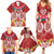 Polynesian Valentine Day Family Matching Summer Maxi Dress and Hawaiian Shirt Love Couple Turtle Maori Hibiscus Red Style LT03 - Polynesian Pride