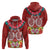 Polynesian Valentine Day Hoodie Love Couple Turtle Maori Hibiscus Red Style LT03 - Polynesian Pride