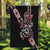 Aotearoa Toitu Te Tiriti-Honour the Treaty Garden Flag Maori Taniwha Haka with Taniko and Tukutuku