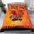 Australia and New Zealand ANZAC Day Bedding Set Soldiers Memories - Red Poppies with Aboriginal and Maori Art