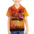 Australia and New Zealand ANZAC Day Family Matching Short Sleeve Bodycon Dress and Hawaiian Shirt Soldiers Memories - Red Poppies with Aboriginal and Maori Art