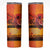 Australia and New Zealand ANZAC Day Skinny Tumbler Soldiers Memories - Red Poppies with Aboriginal and Maori Art