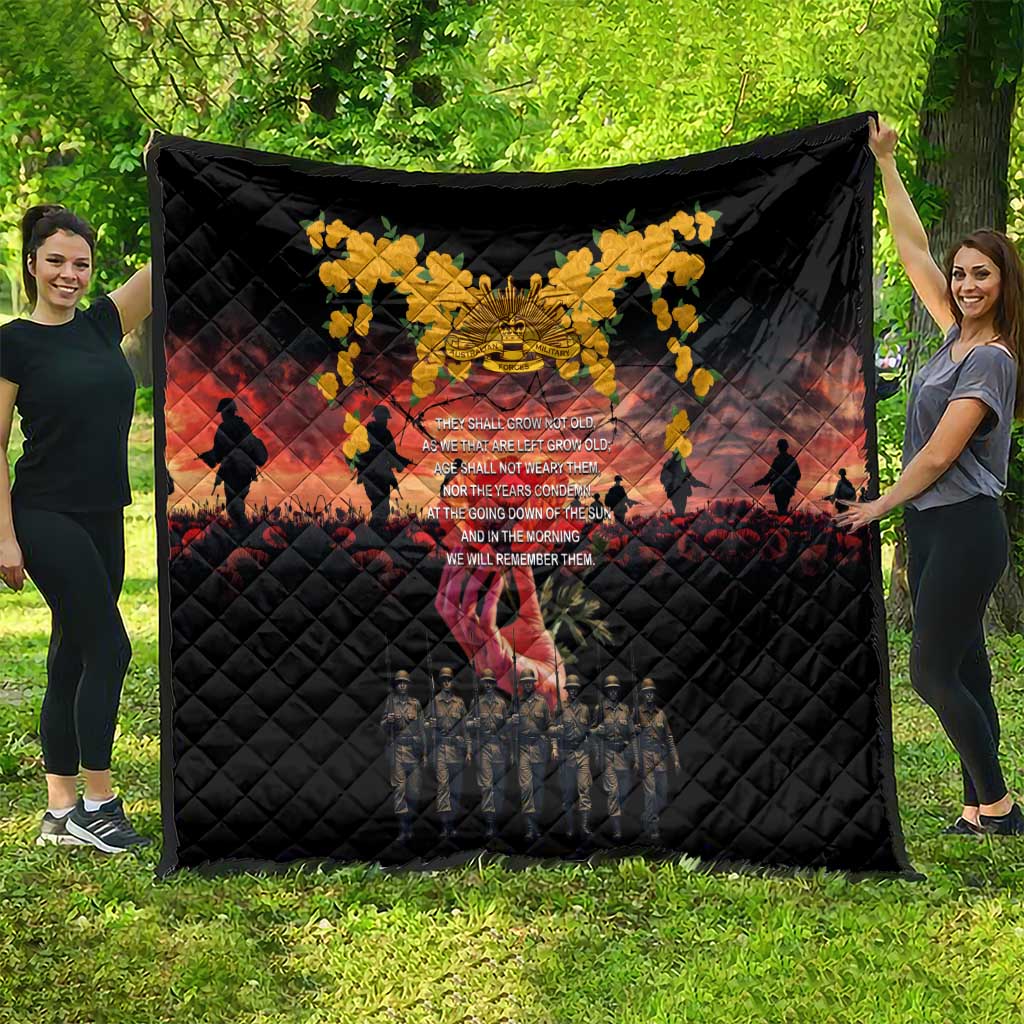 Australia ANZAC Day Quilt Forever in My Thoughts LT03 - Polynesian Pride