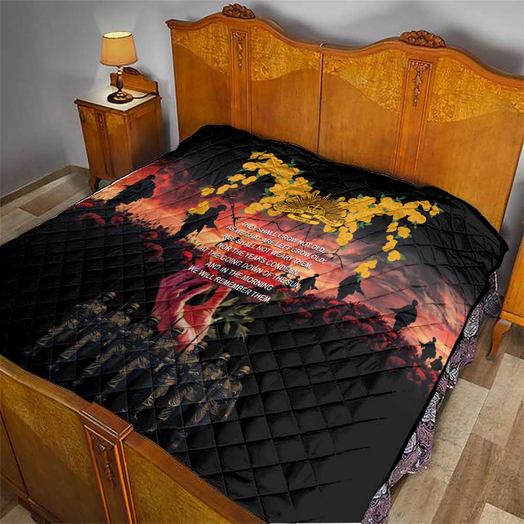 Australia ANZAC Day Quilt Forever in My Thoughts LT03 - Polynesian Pride