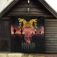 Australia ANZAC Day Quilt Forever in My Thoughts LT03 - Polynesian Pride