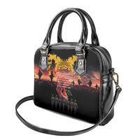 Australia ANZAC Day Shoulder Handbag Forever in My Thoughts LT03 - Polynesian Pride