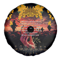 Australia ANZAC Day Spare Tire Cover Forever in My Thoughts LT03 - Polynesian Pride