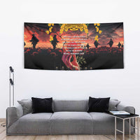 Australia ANZAC Day Tapestry Forever in My Thoughts LT03 - Polynesian Pride
