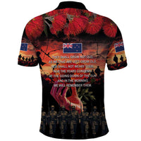 New Zealand ANZAC Day Polo Shirt Forever in My Thoughts LT03 - Polynesian Pride