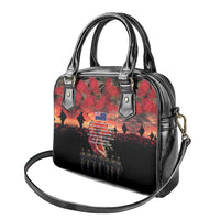 New Zealand ANZAC Day Shoulder Handbag Forever in My Thoughts LT03 - Polynesian Pride