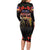 Australia and New Zealand ANZAC Day Long Sleeve Bodycon Dress Kangaroo and Kiwi Bird Soldier - Forever in My Thoughts