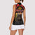 Australia ANZAC Day Women Sleeveless Polo Shirt Kangaroo and Koala Soldier - Forever in My Thoughts