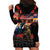 New Zealand ANZAC Day Hoodie Dress Tui Bird and Kiwi Bird Soldier - Forever in My Thoughts