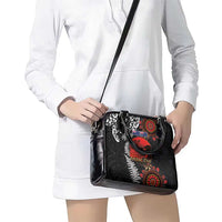 Australia and New Zealand ANZAC Day Shoulder Handbag Aboriginal and Maori Art Pattern - Gallipoli Lest We Forget LT03 - Polynesian Pride