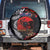 Australia and New Zealand ANZAC Day Spare Tire Cover Aboriginal and Maori Art Pattern - Gallipoli Lest We Forget