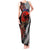 Australia and New Zealand ANZAC Day Tank Maxi Dress Aboriginal and Maori Art Pattern - Gallipoli Lest We Forget