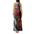 Australia and New Zealand ANZAC Day Tank Maxi Dress Aboriginal and Maori Art Pattern - Gallipoli Lest We Forget