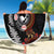 Australia and New Zealand Together Beach Blanket Aboriginal and Maori Art Tattoo