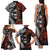 Australia and New Zealand Together Family Matching Tank Maxi Dress and Hawaiian Shirt Aboriginal and Maori Art Tattoo