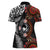 Australia and New Zealand Together Women Polo Shirt Aboriginal and Maori Art Tattoo