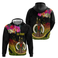 Vanuatu Ni-Van Hoodie Coat of Arms Sand Drawing LT03 - Polynesian Pride