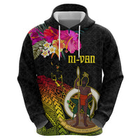 Vanuatu Ni-Van Hoodie Coat of Arms Sand Drawing LT03 - Polynesian Pride