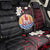 French Polynesia Tiare Day Back Car Seat Cover Seal and Polynesian Pattern